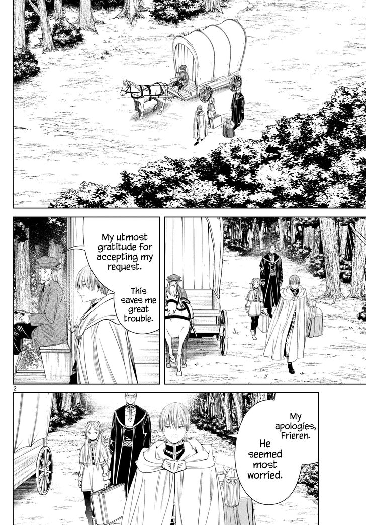 Sousou no Frieren Chapter 111 page 2 - Chapter 111: Escort Mission