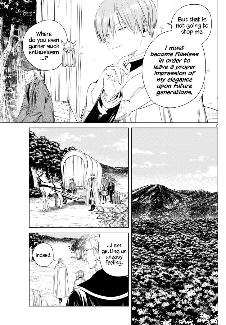 Sousou no Frieren Chapter 111 page 7 - Chapter 111: Escort Mission