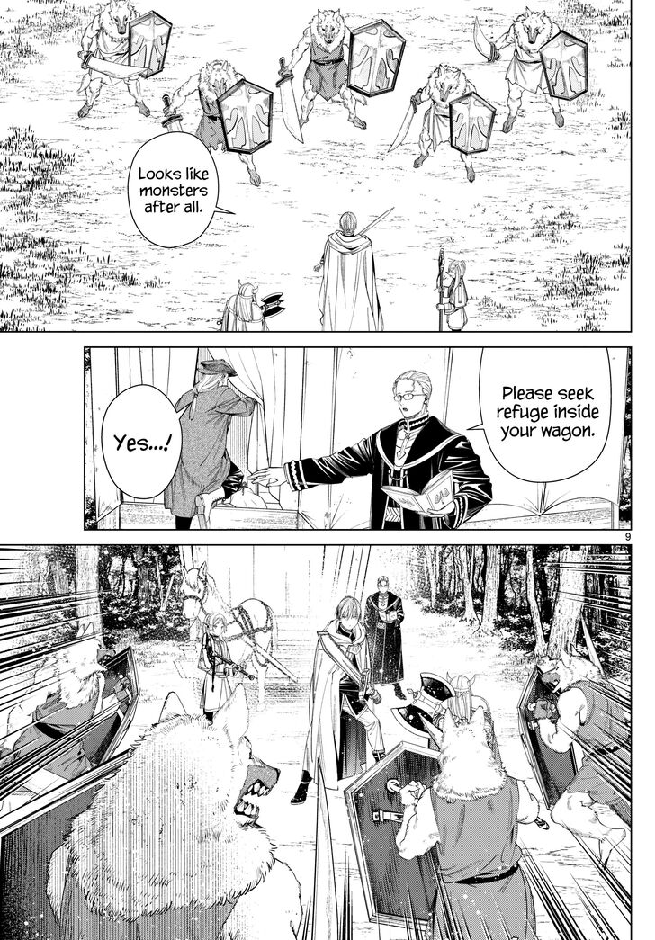 Sousou no Frieren Chapter 111 page 9 - Chapter 111: Escort Mission