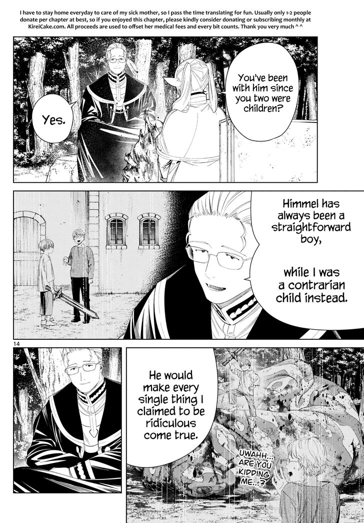 Sousou no Frieren Chapter 112 page 14 - Chapter 112: Faith