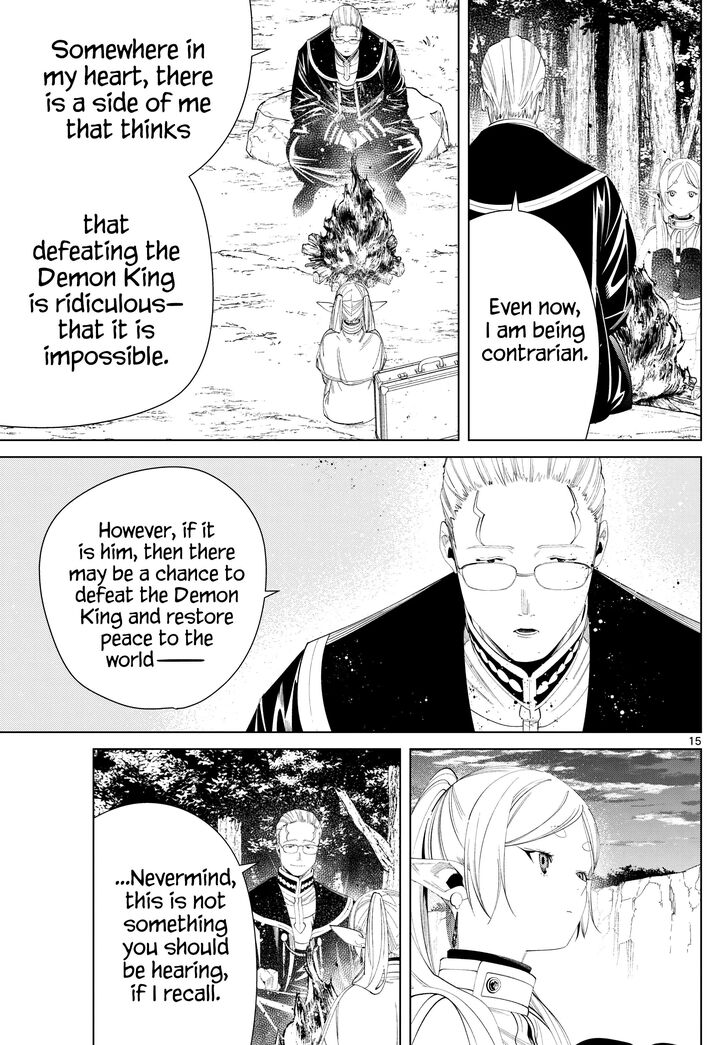 Sousou no Frieren Chapter 112 page 15 - Chapter 112: Faith