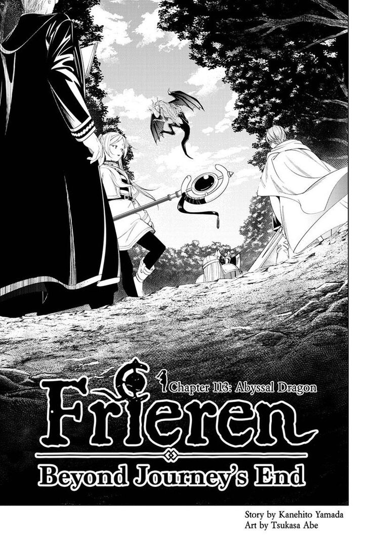 Sousou no Frieren Chapter 113 page 1 - Chapter 113: Abyssal Dragon