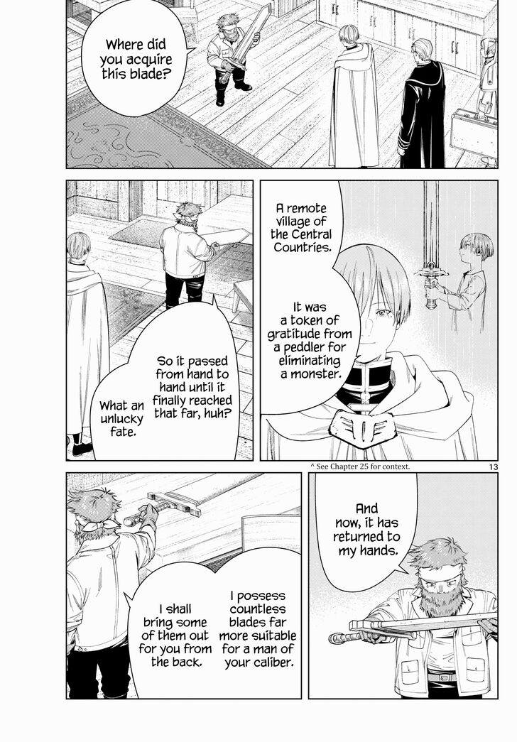 Sousou no Frieren Chapter 114 page 13 - Chapter 114: The Sword of the Hero