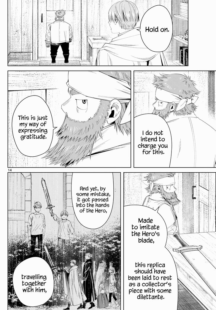 Sousou no Frieren Chapter 114 page 14 - Chapter 114: The Sword of the Hero