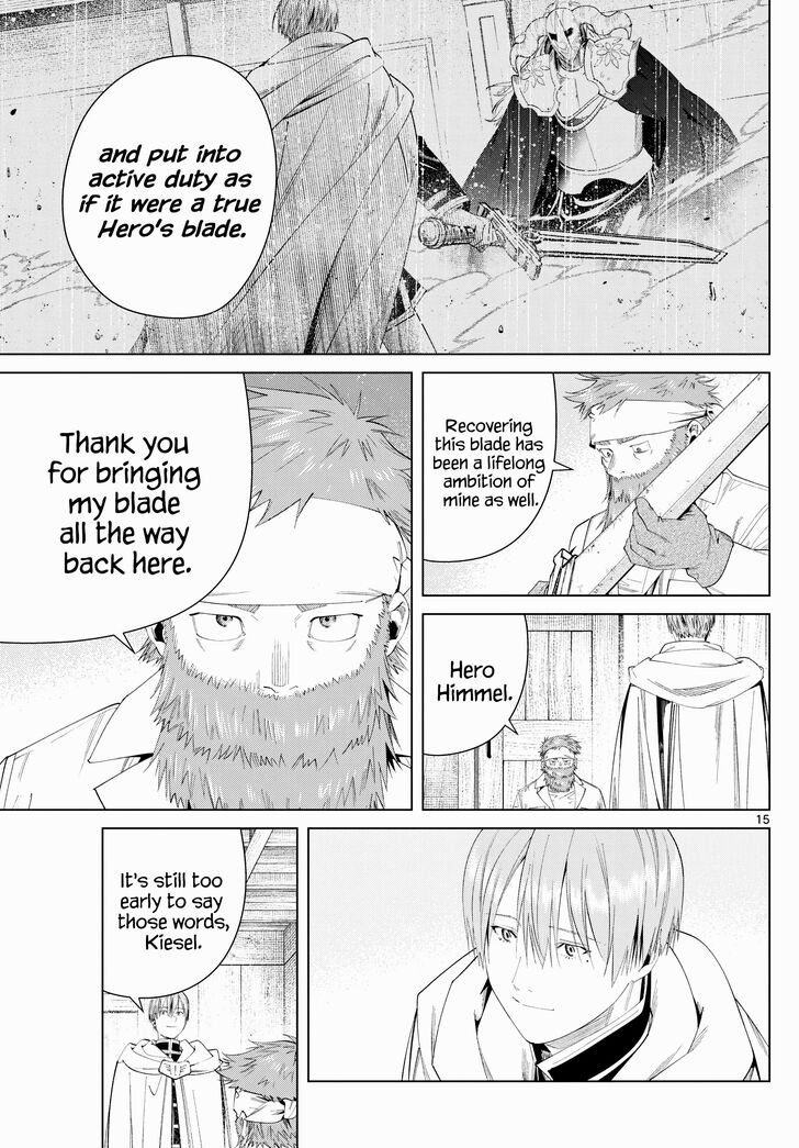 Sousou no Frieren Chapter 114 page 15 - Chapter 114: The Sword of the Hero