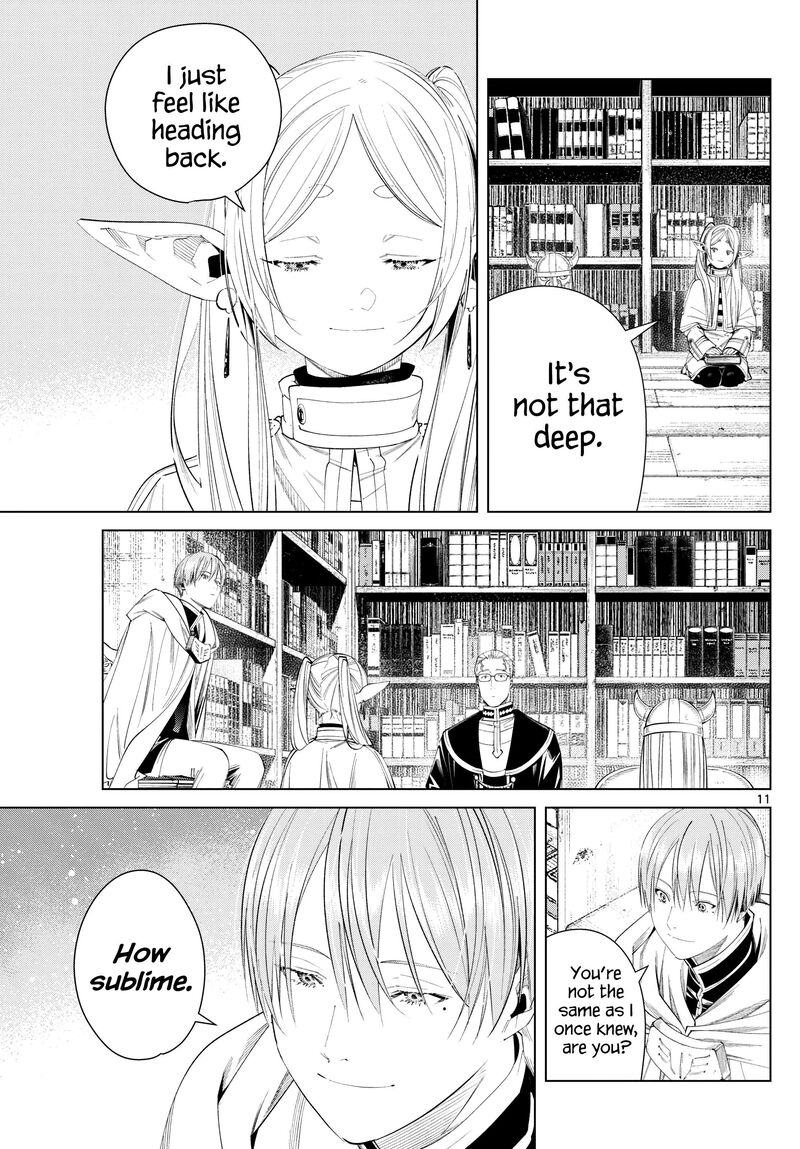 Sousou no Frieren Chapter 116 page 11 - Chapter 116: Spell to Return
