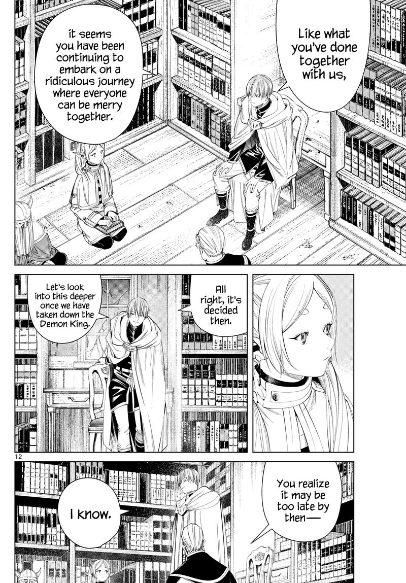 Sousou no Frieren Chapter 116 page 12 - Chapter 116: Spell to Return