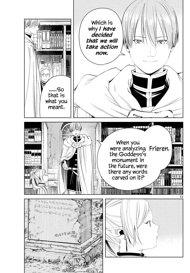Sousou no Frieren Chapter 116 page 13 - Chapter 116: Spell to Return