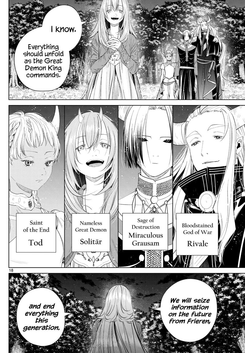 Sousou no Frieren Chapter 116 page 18 - Chapter 116: Spell to Return