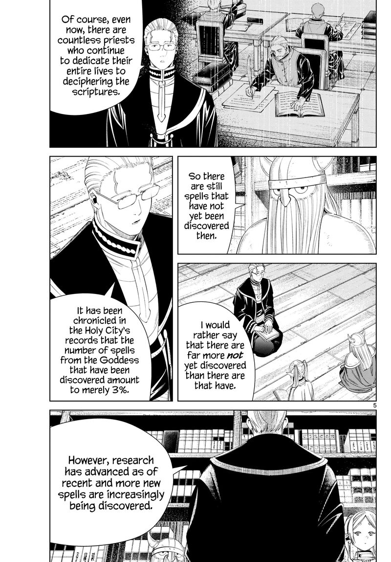 Sousou no Frieren Chapter 116 page 5 - Chapter 116: Spell to Return