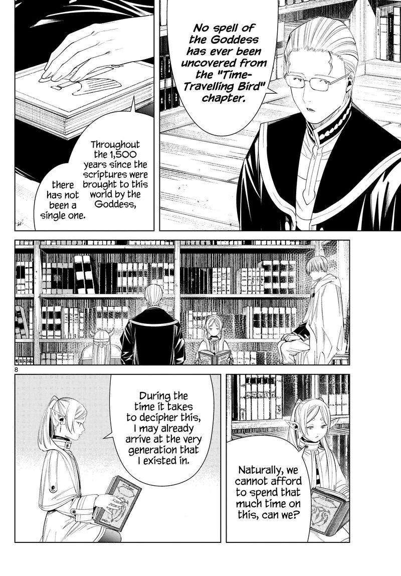 Sousou no Frieren Chapter 116 page 8 - Chapter 116: Spell to Return