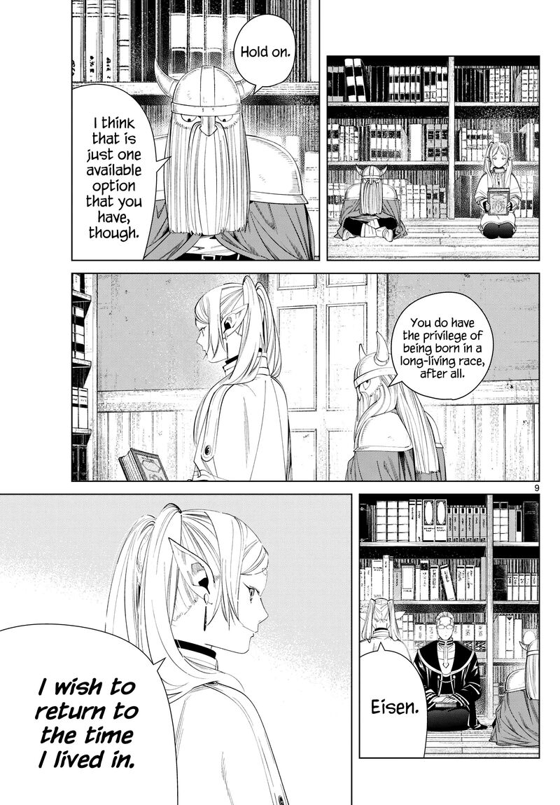 Sousou no Frieren Chapter 116 page 9 - Chapter 116: Spell to Return