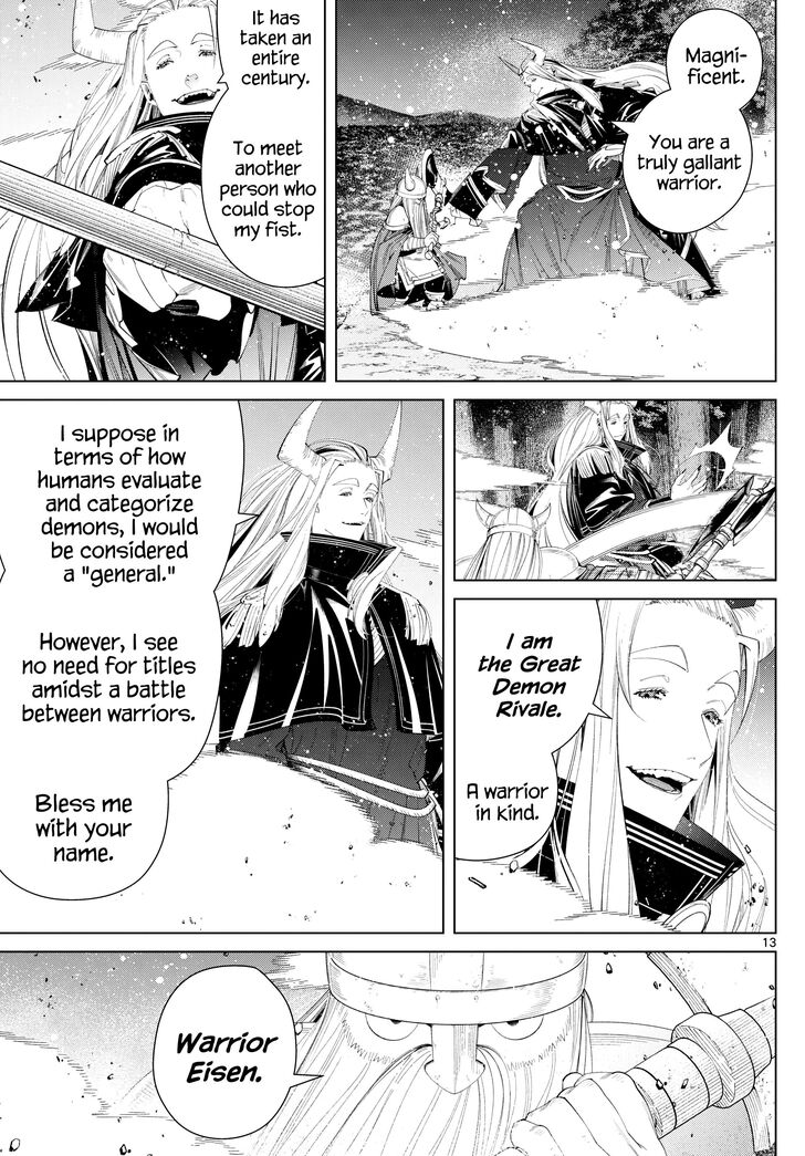 Sousou no Frieren Chapter 117 page 13 - Chapter 117: Miraculous Illusion