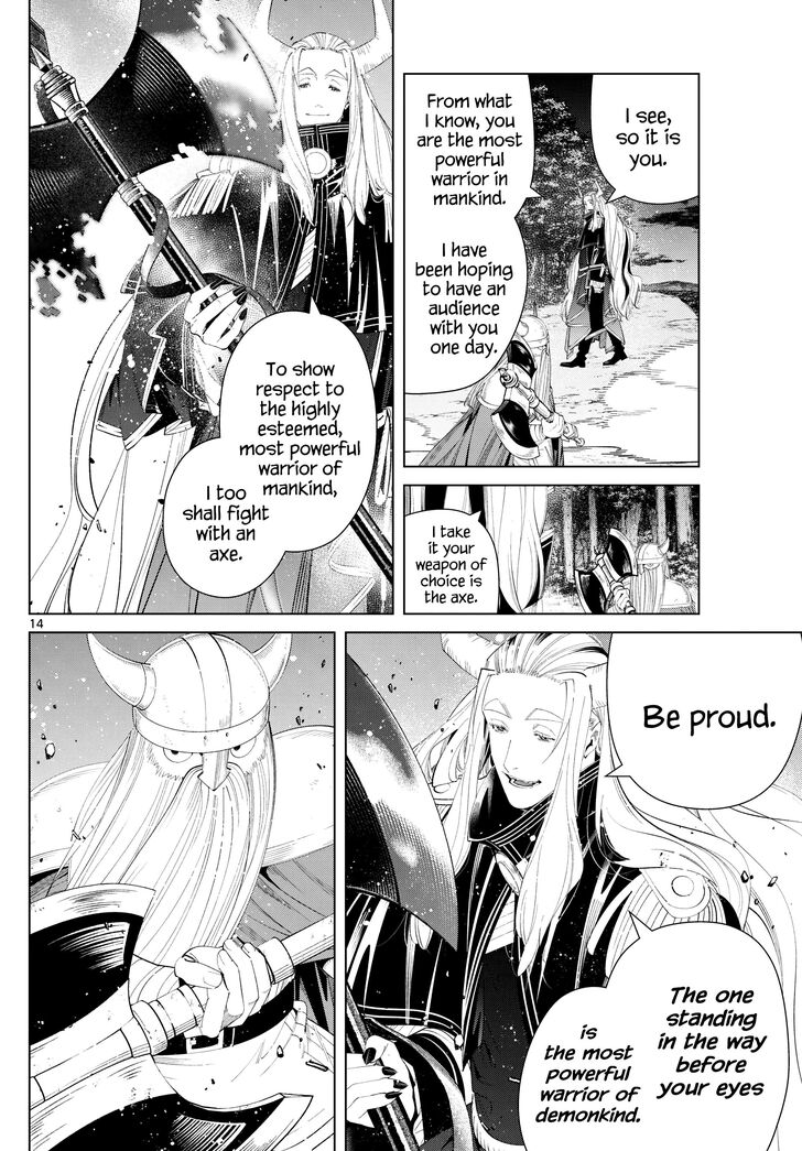 Sousou no Frieren Chapter 117 page 14 - Chapter 117: Miraculous Illusion