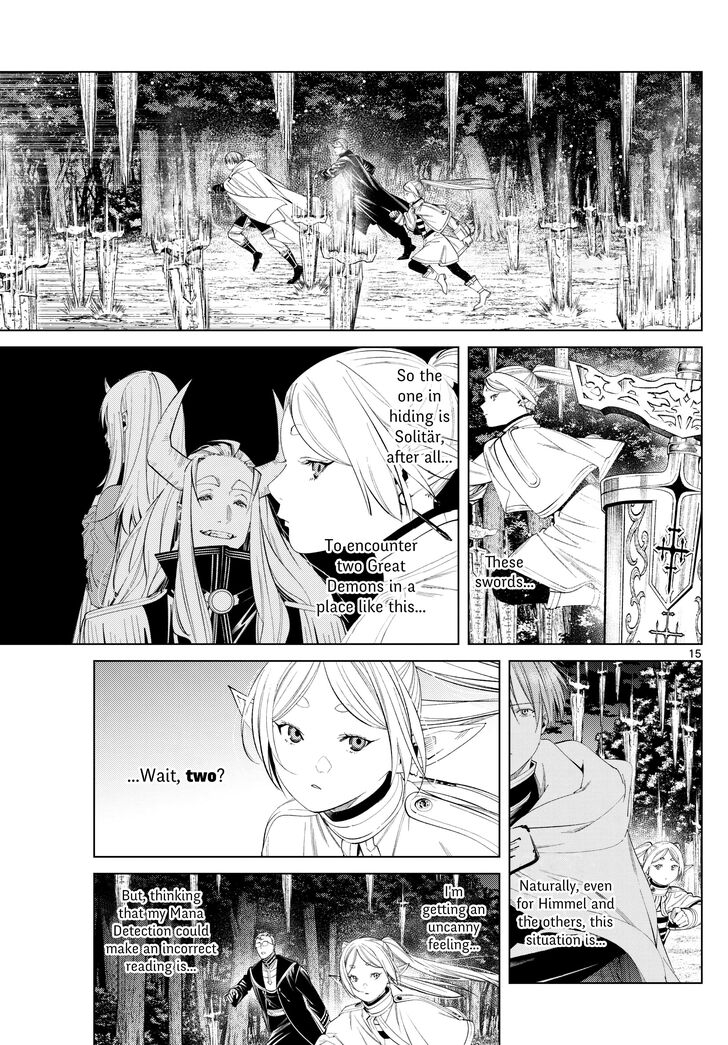 Sousou no Frieren Chapter 117 page 15 - Chapter 117: Miraculous Illusion