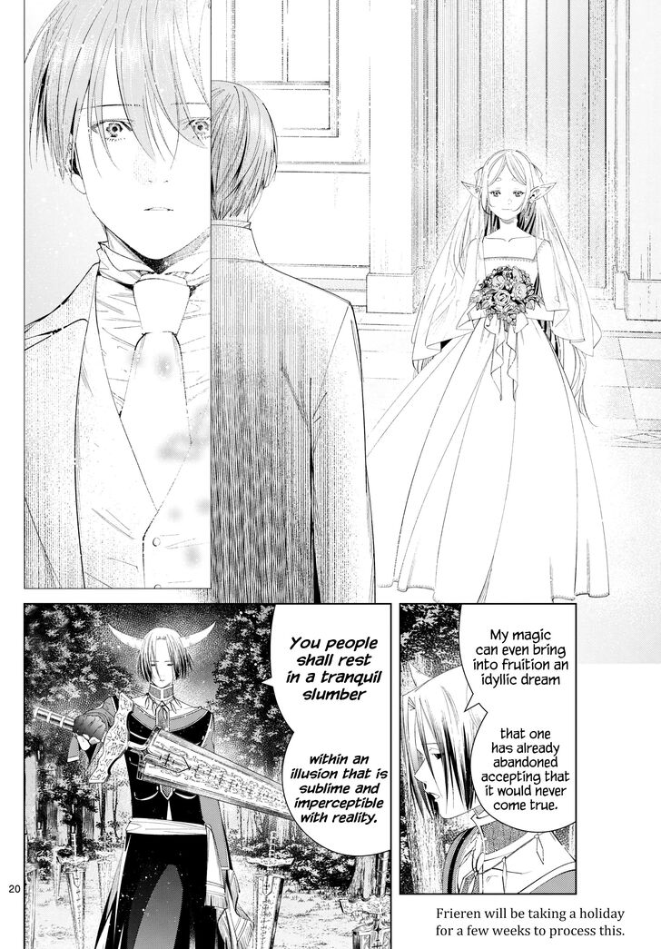 Sousou no Frieren Chapter 117 page 20 - Chapter 117: Miraculous Illusion
