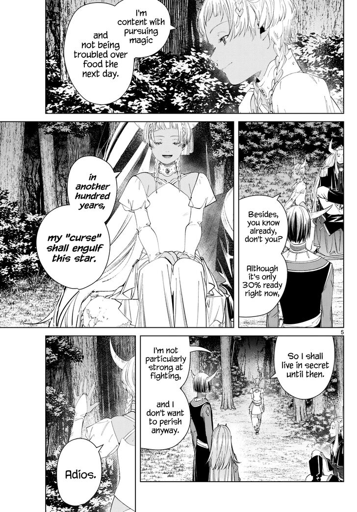 Sousou no Frieren Chapter 117 page 5 - Chapter 117: Miraculous Illusion