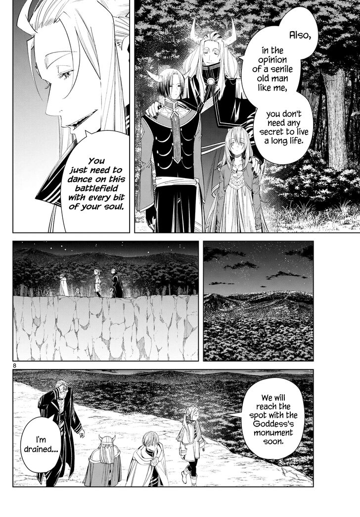 Sousou no Frieren Chapter 117 page 8 - Chapter 117: Miraculous Illusion