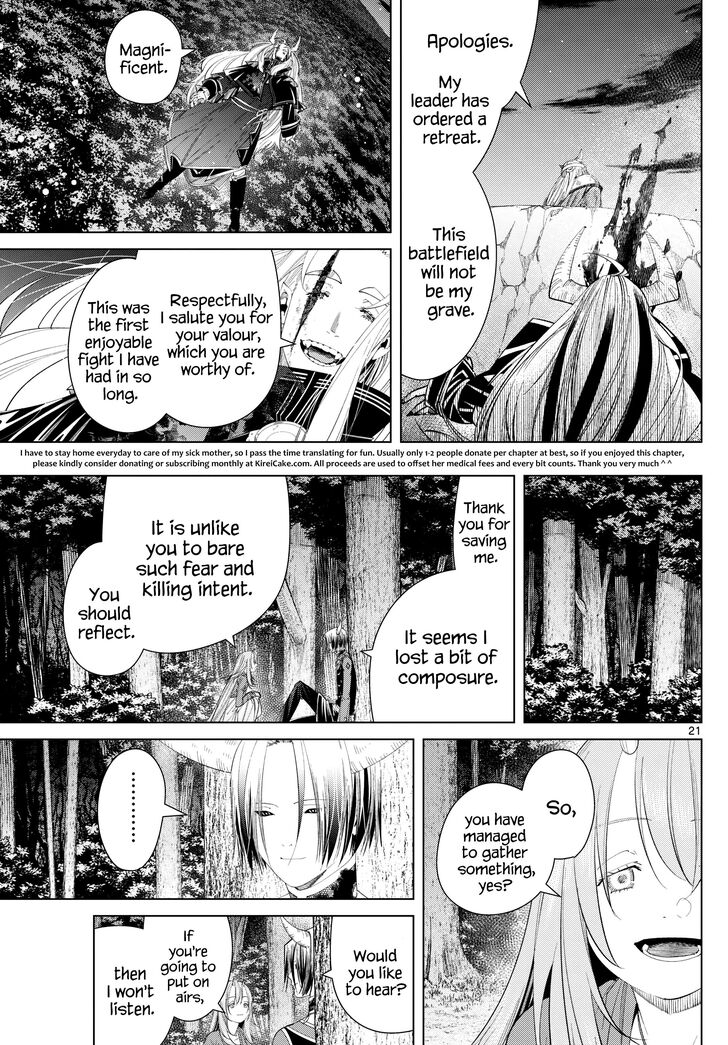 Sousou no Frieren Chapter 118 page 21 - Chapter 118: Vialathor