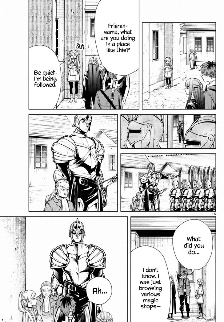 Sousou no Frieren Chapter 12 page 16 - Chapter 12: The Northern Checkpoint