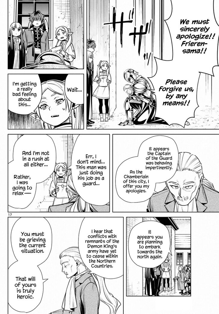 Sousou no Frieren Chapter 12 page 17 - Chapter 12: The Northern Checkpoint