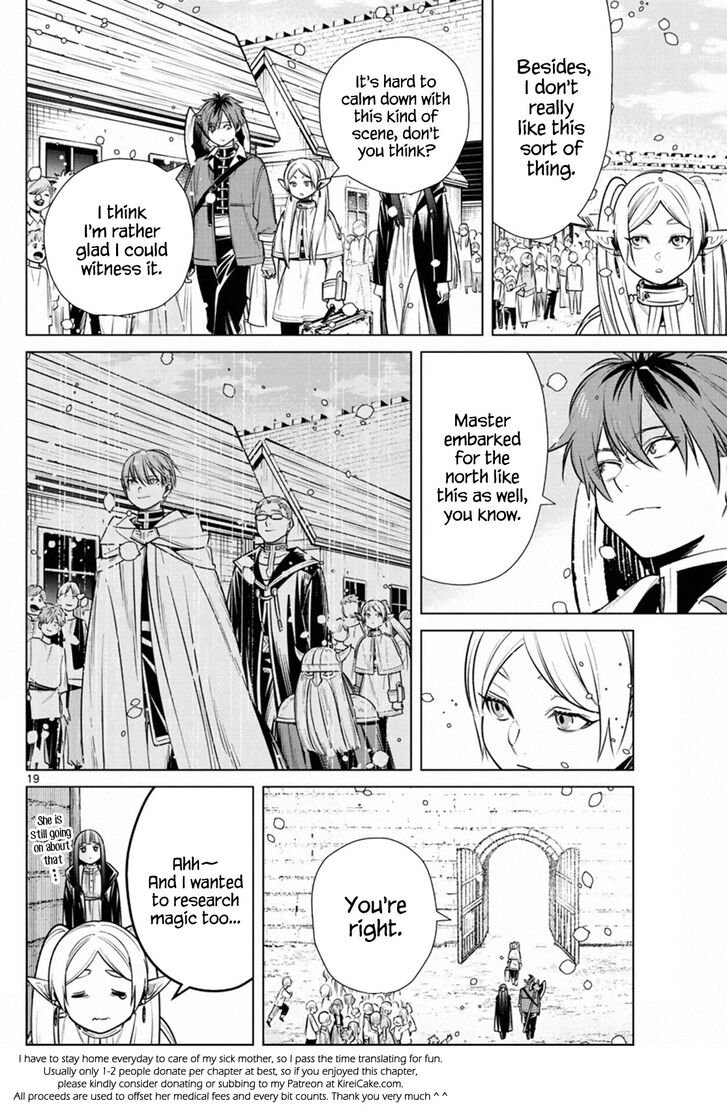 Sousou no Frieren Chapter 12 page 19 - Chapter 12: The Northern Checkpoint