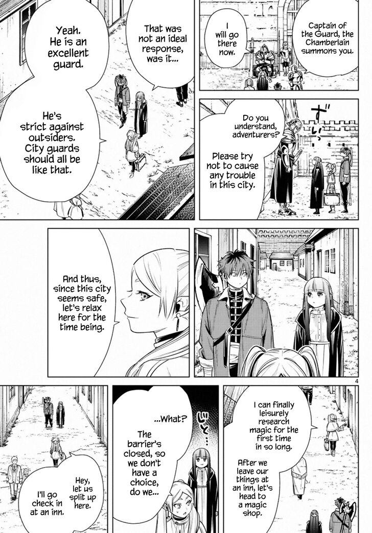 Sousou no Frieren Chapter 12 page 4 - Chapter 12: The Northern Checkpoint