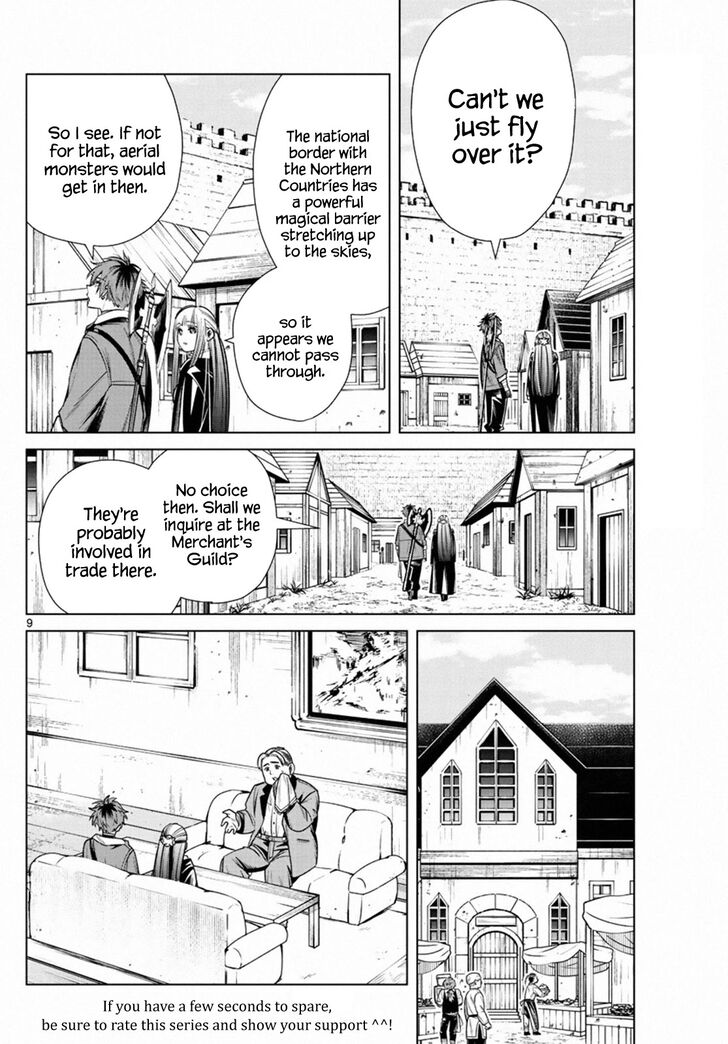 Sousou no Frieren Chapter 12 page 9 - Chapter 12: The Northern Checkpoint