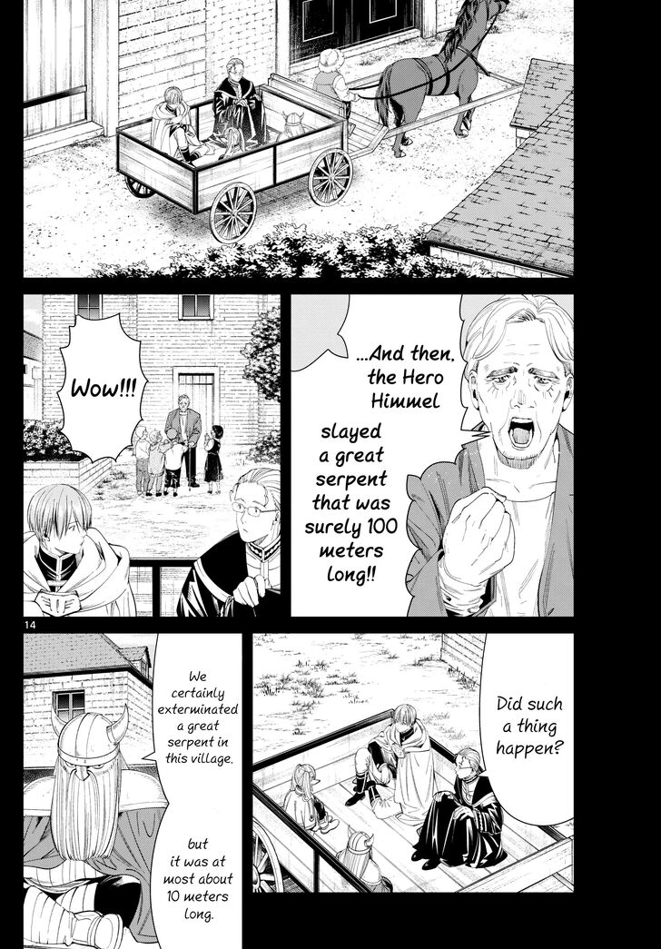 Sousou no Frieren Chapter 120 page 14 - Chapter 120: False Image of a Hero