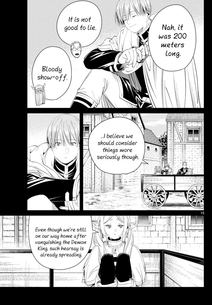 Sousou no Frieren Chapter 120 page 15 - Chapter 120: False Image of a Hero