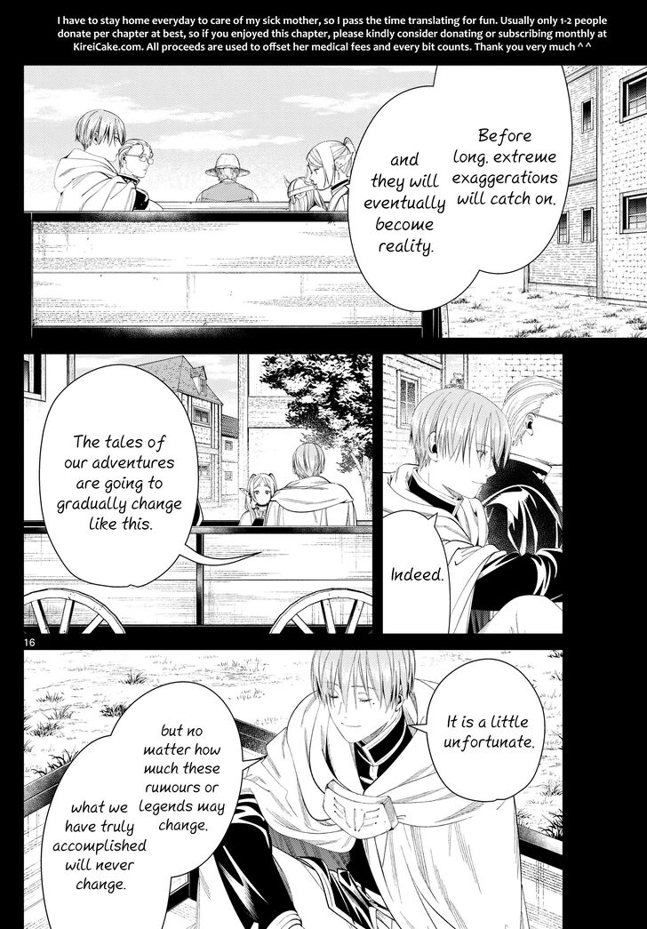 Sousou no Frieren Chapter 120 page 16 - Chapter 120: False Image of a Hero