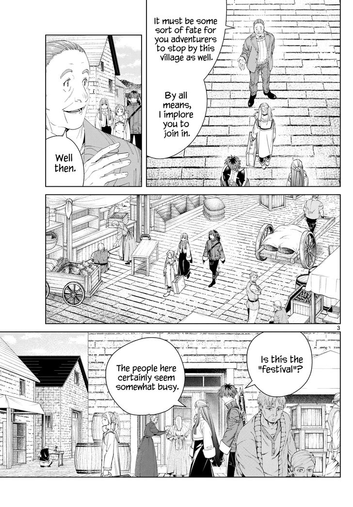 Sousou no Frieren Chapter 120 page 3 - Chapter 120: False Image of a Hero