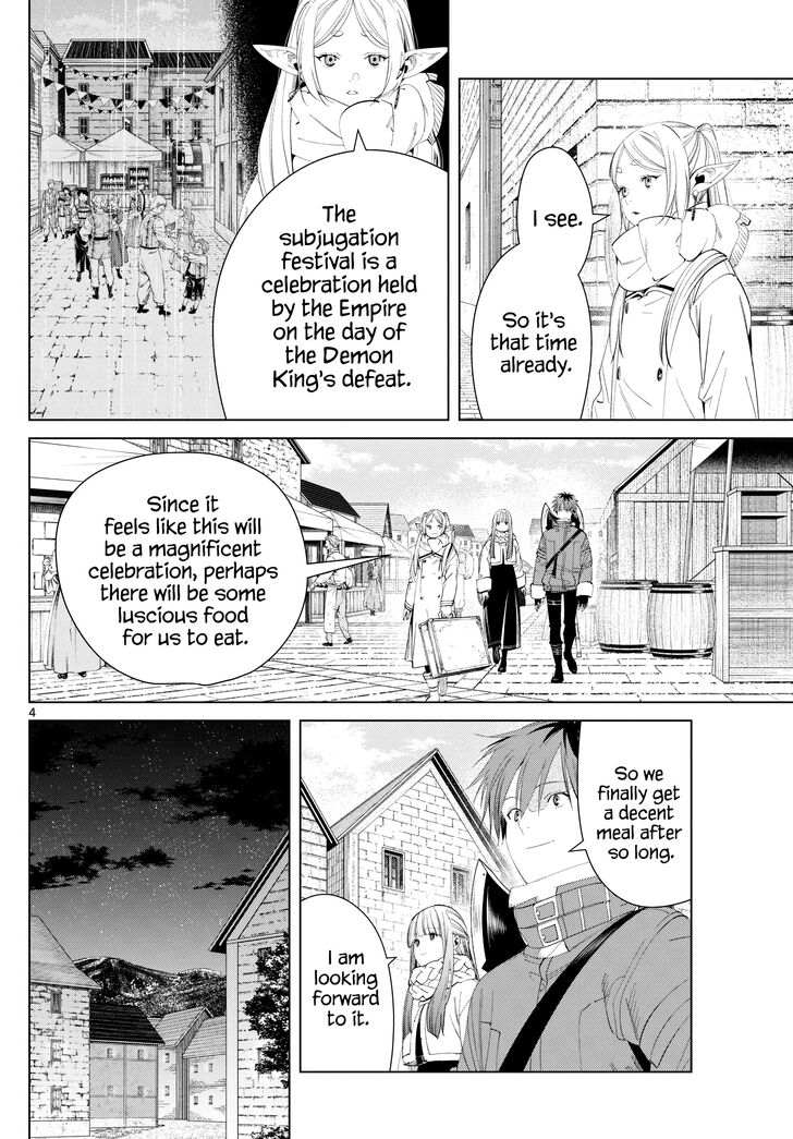 Sousou no Frieren Chapter 120 page 4 - Chapter 120: False Image of a Hero