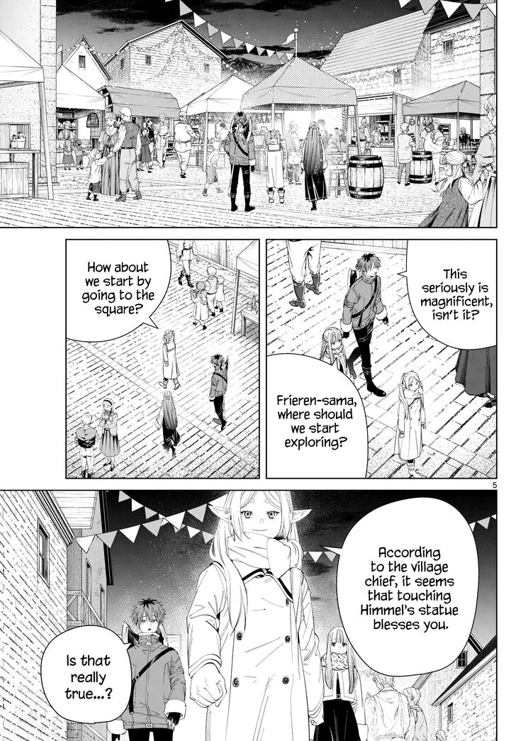 Sousou no Frieren Chapter 120 page 5 - Chapter 120: False Image of a Hero