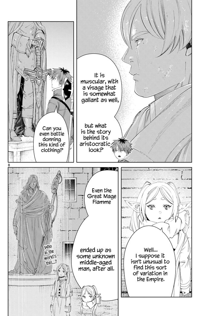 Sousou no Frieren Chapter 120 page 8 - Chapter 120: False Image of a Hero