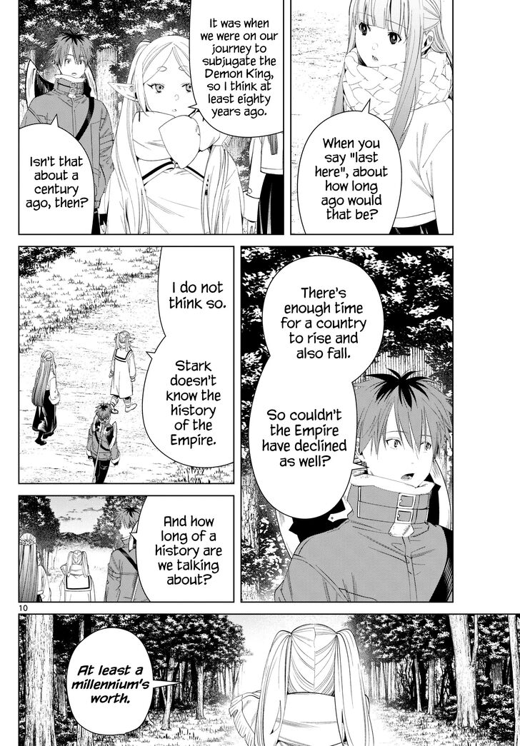 Sousou no Frieren Chapter 121 page 10 - Chapter 121: Monsters on the Road