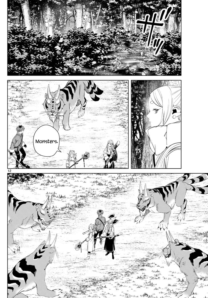 Sousou no Frieren Chapter 121 page 12 - Chapter 121: Monsters on the Road