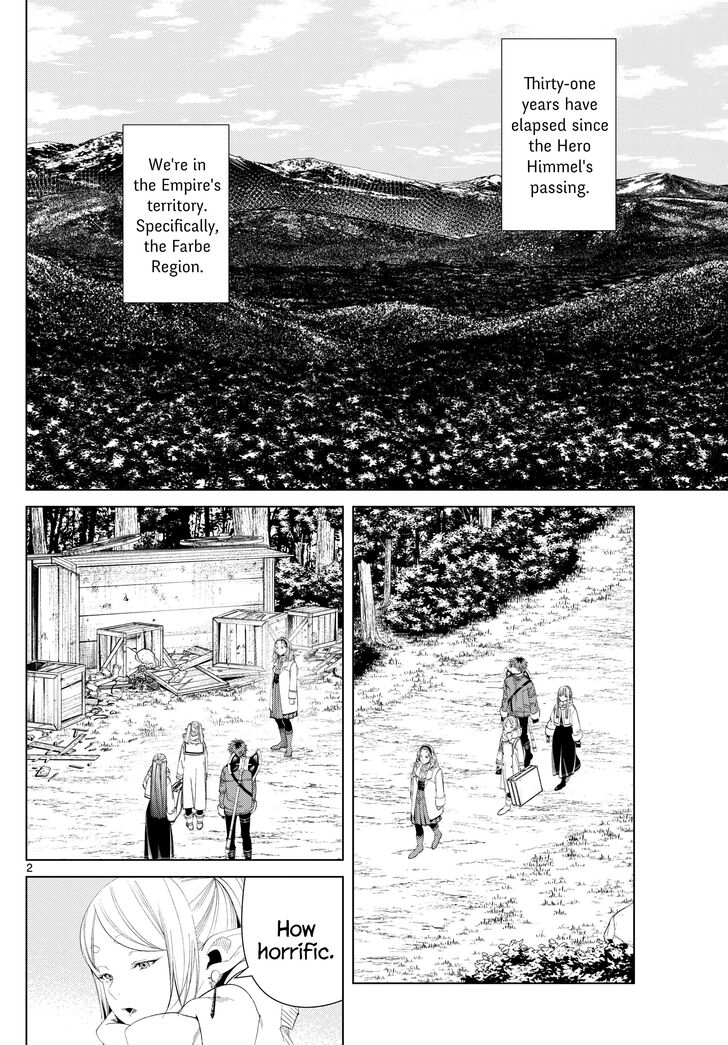 Sousou no Frieren Chapter 121 page 2 - Chapter 121: Monsters on the Road