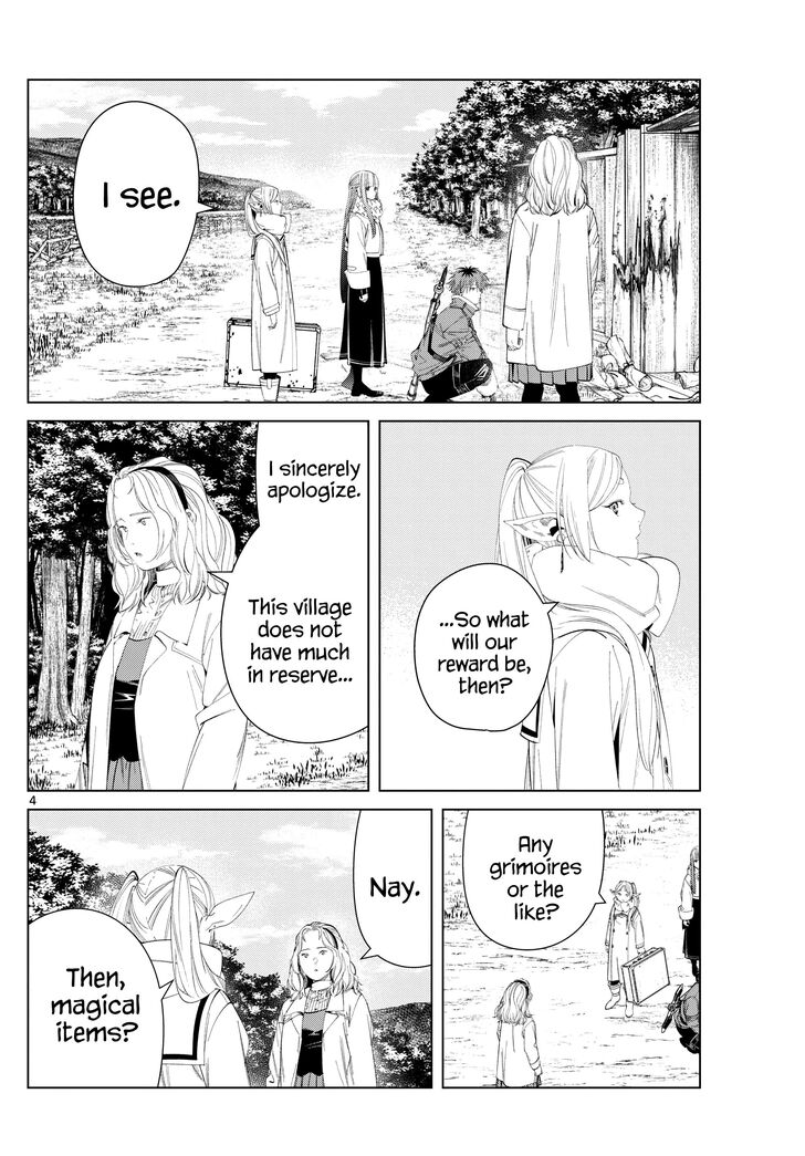 Sousou no Frieren Chapter 121 page 4 - Chapter 121: Monsters on the Road