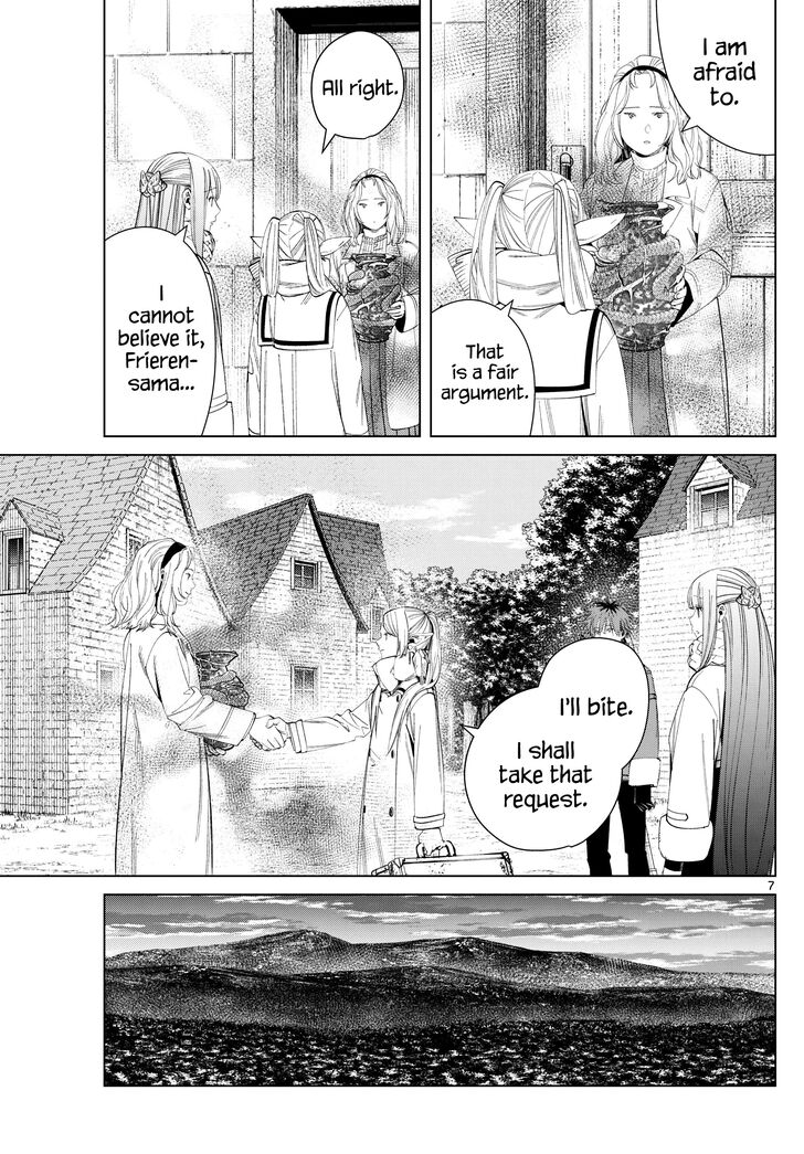 Sousou no Frieren Chapter 121 page 7 - Chapter 121: Monsters on the Road