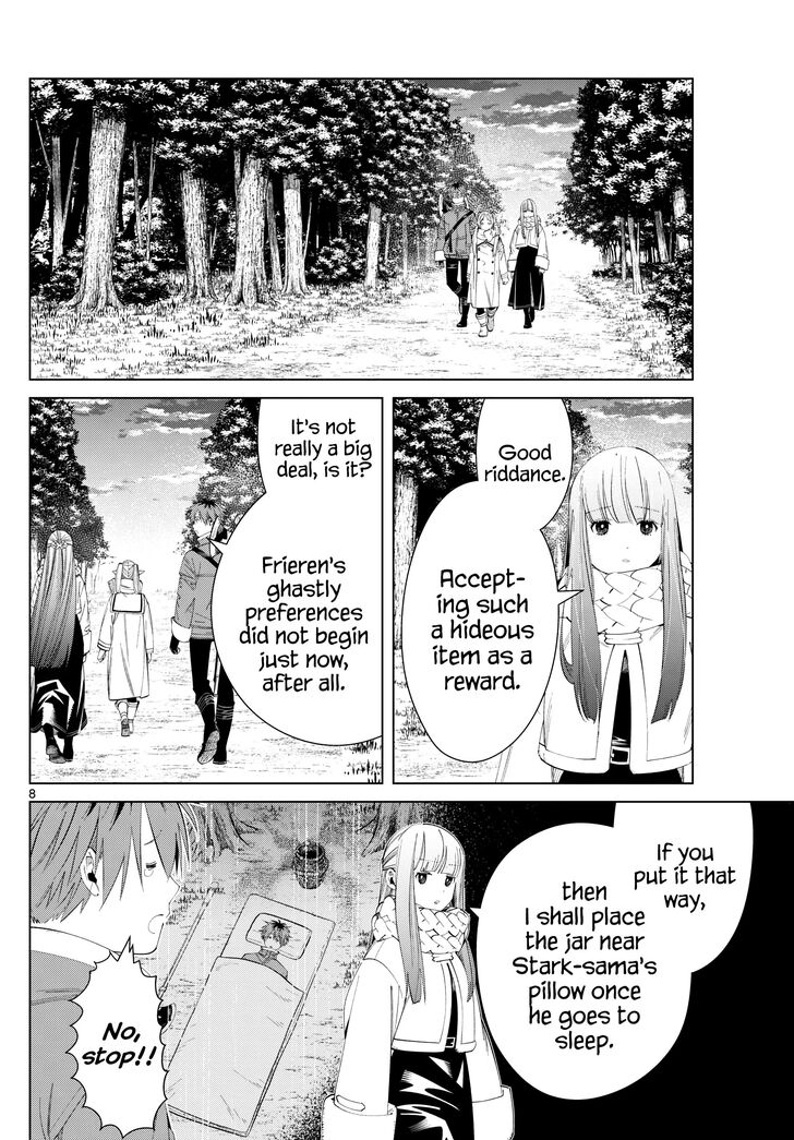 Sousou no Frieren Chapter 121 page 8 - Chapter 121: Monsters on the Road