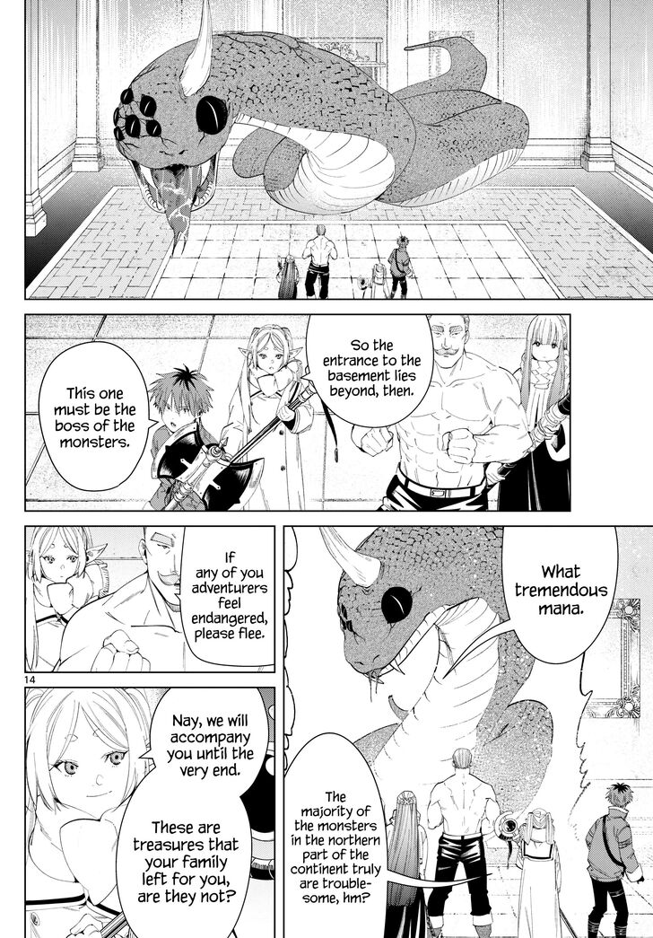 Sousou no Frieren Chapter 122 page 14 - Chapter 122: The Titan Fortress Ruins