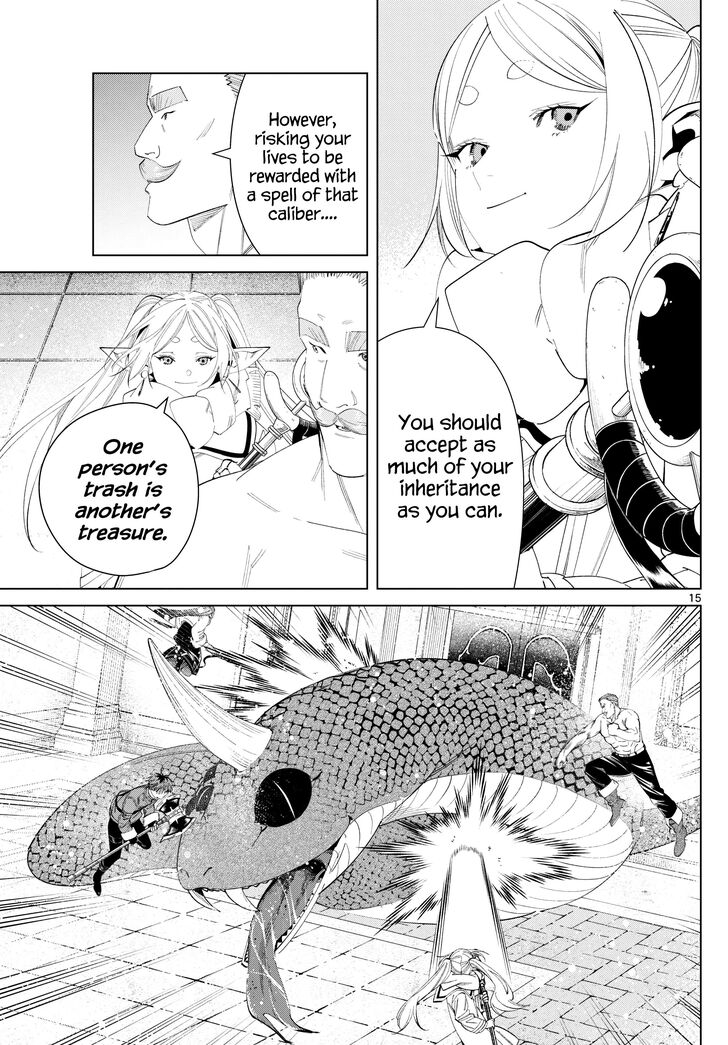 Sousou no Frieren Chapter 122 page 15 - Chapter 122: The Titan Fortress Ruins