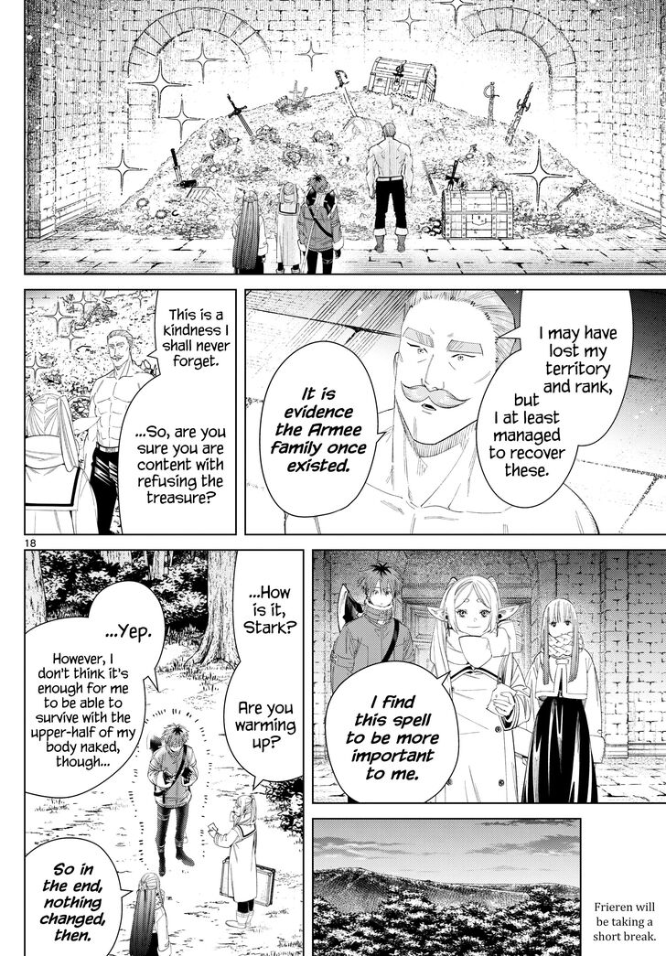 Sousou no Frieren Chapter 122 page 18 - Chapter 122: The Titan Fortress Ruins