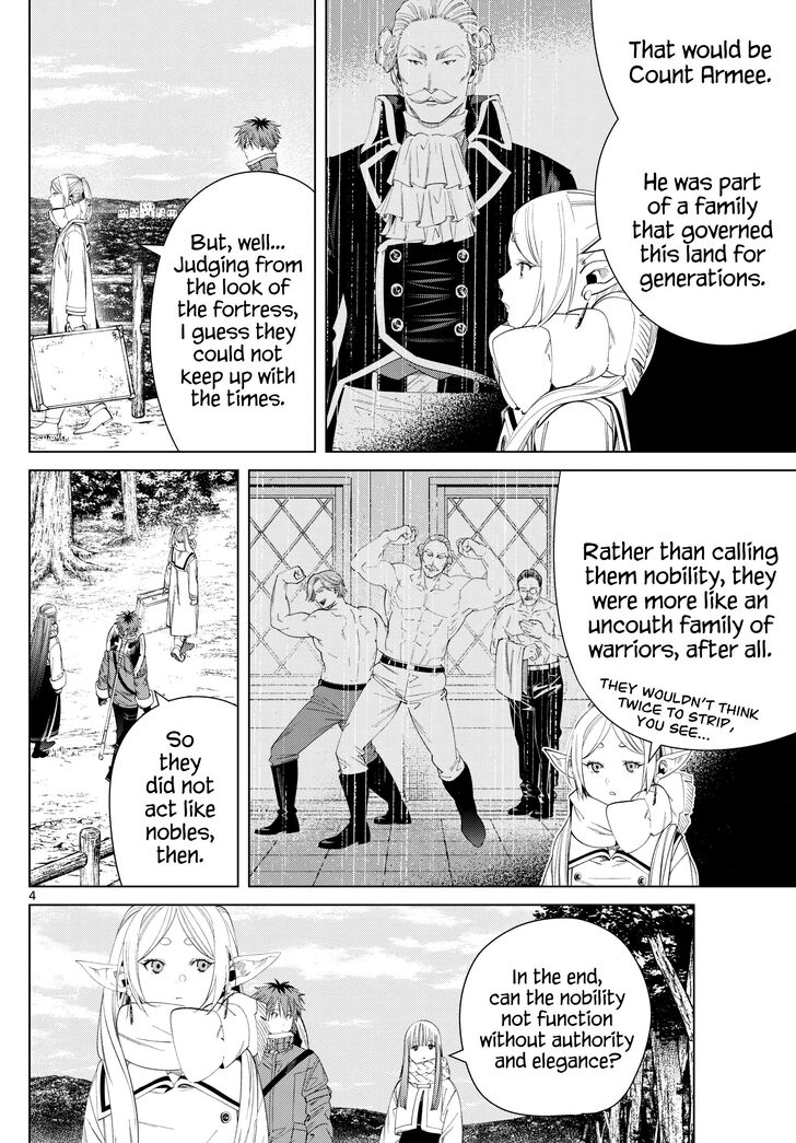 Sousou no Frieren Chapter 122 page 4 - Chapter 122: The Titan Fortress Ruins