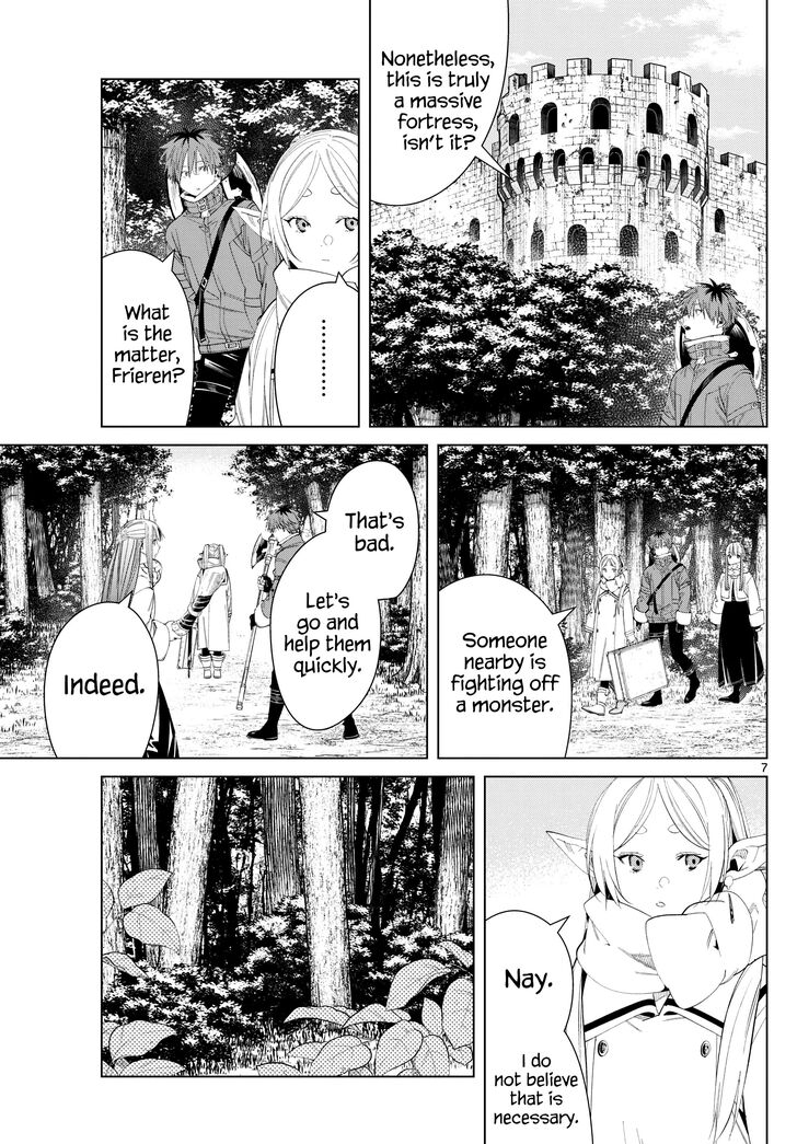 Sousou no Frieren Chapter 122 page 7 - Chapter 122: The Titan Fortress Ruins