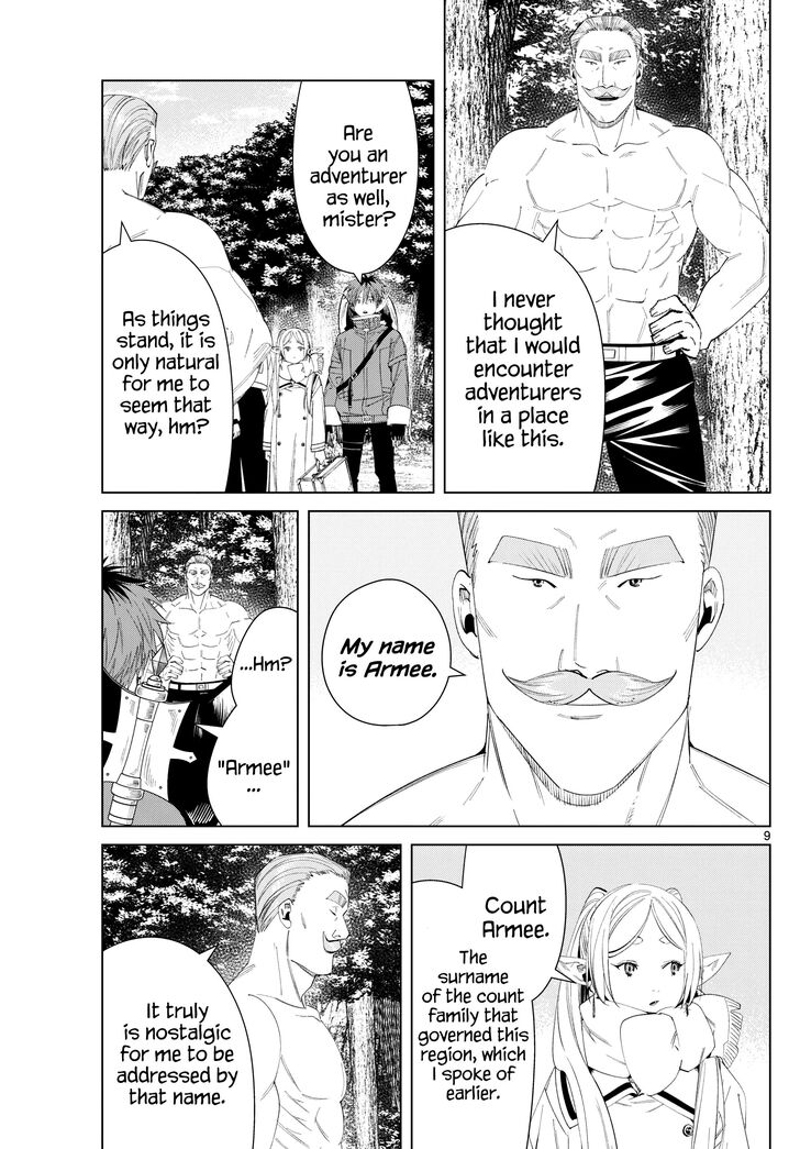 Sousou no Frieren Chapter 122 page 9 - Chapter 122: The Titan Fortress Ruins