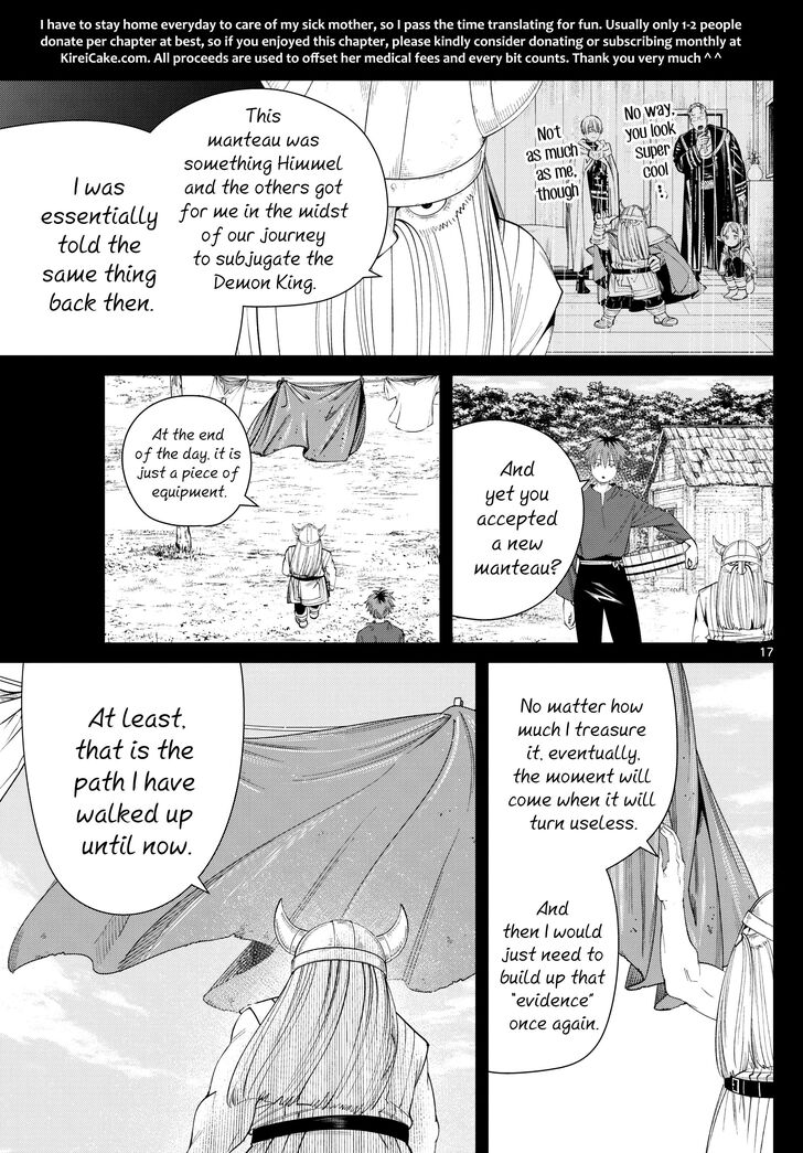 Sousou no Frieren Chapter 123 page 17 - Chapter 123: Proof of Perseverance