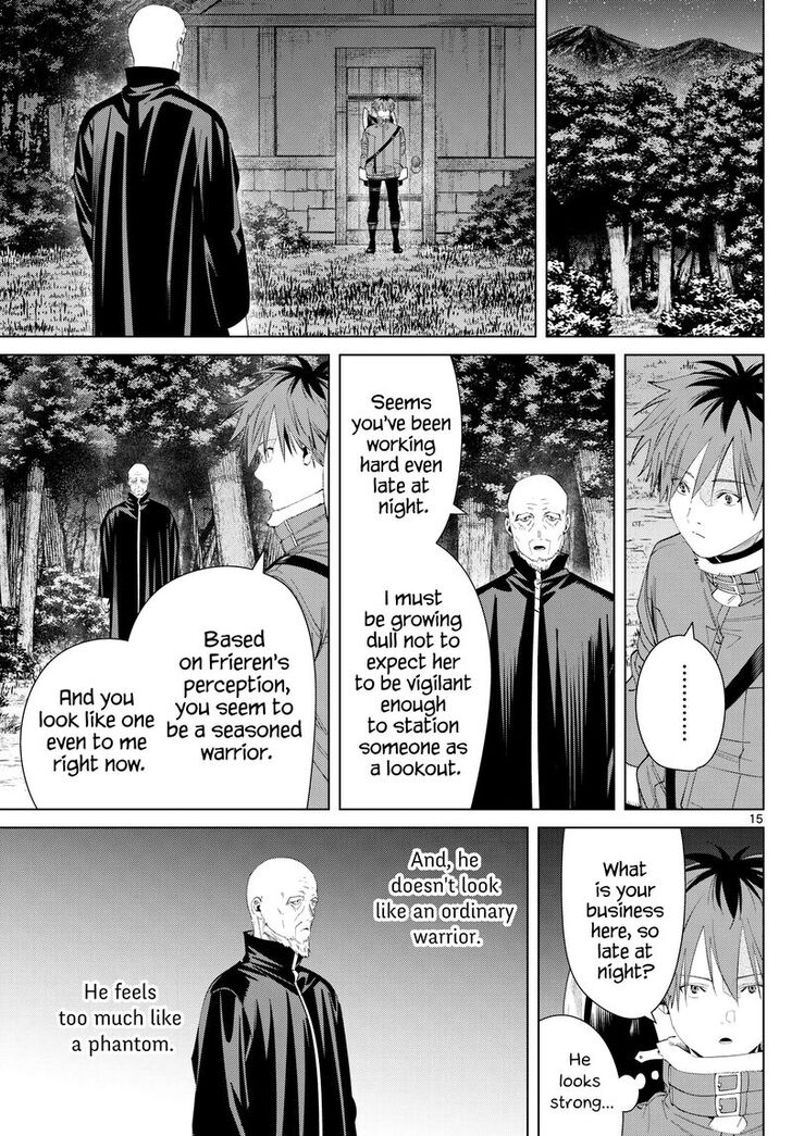 Sousou no Frieren Chapter 124 page 15 - Chapter 124: Shadow Warrior