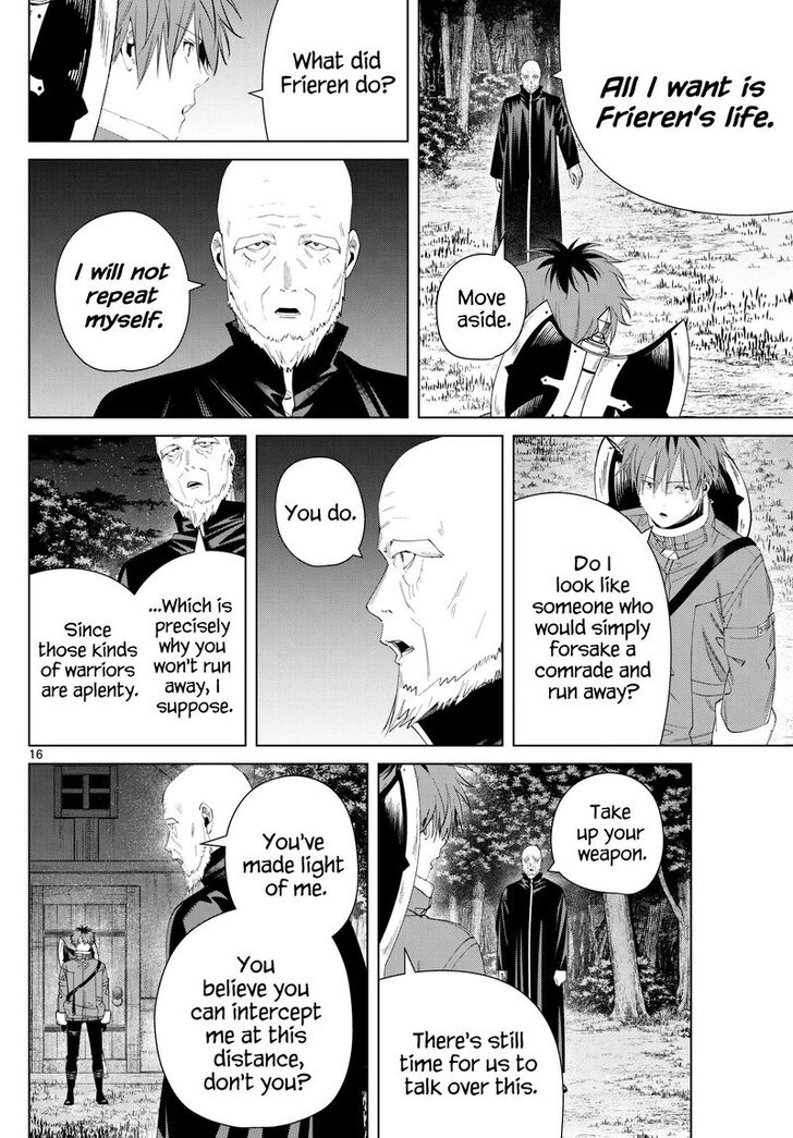Sousou no Frieren Chapter 124 page 16 - Chapter 124: Shadow Warrior